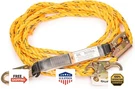 Guardian 01320 50 Ft Vertical Lifeline Assembly (vla) With Adjustable Rope Grab. Fixed Price $117.36.