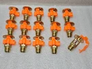 Viking VK467 Upright Sprinkler, Residential, K=4.9, Brass, 155F, 19154AB, 1/2". Fixed Price $29.99.