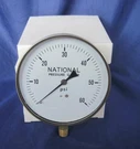 Air Pressure Contractor Gauges 4.5 Inch Face Lower Mount National 0/60 Psi. Fixed Price $34.50.