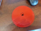 Tfp Fire Sprinkler Pendent Water Shield Red WS-2. Fixed Price $5.00.
