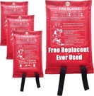 Inf-way Fire Blanket, 39.3''*39.3'' Fiberglass Flame Retardent Emergency Su. Fixed Price $15.07.