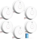 6 X Siterwell Hardwired Smoke Detector Interconnected + 9V Backup Battery. Fixed Price $125.99.