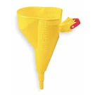 Justrite 11202Y Safety Can Funnel, Polypropylene, Gal., Yellow. Fixed Price $23.69.