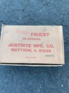 Justrite 08902S Brass Faucet. Fixed Price $45.00.