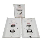 3 Porcelain Gas Pump Faces Tokheim National Station Signs. Fixed Price $99.99.