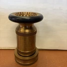 Elkhart L-205-B Brass Rubber Nose Portable Spray Fire Hose Nozzle 392M Usa. Fixed Price $50.00.