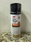 3M Fire Stop Block Spray Foam 12 Fl Oz Orange Fb Polyurethane Sealant One Can. Fixed Price $12.96.