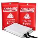 Kanhiro Fire Blanket Emergency For Home Kitchen - Fiberglass Suppression.... Fixed Price $27.62.