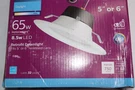 Philips Lighting Retrofit Non-ic Rated Led Recessed Kit White 5". Fixed Price $20.65.