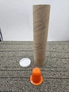(qty 25) Coverdome Fire Sprinkler Temporary Protective Paint Orange. Fixed Price $58.50.