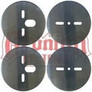 Upper And Lower Circle Plate Mount Set Air Bag Ride Suspension Universal. Fixed Price $38.21.