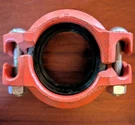 2-1/2" Victaulic Quickvic Flexible Coupling 107V Straight Ductile Iron Epdm G/y. Fixed Price $24.00.