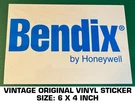 Bendix By Honeywell - Vintage Original Vinyl Decal Sticker Racing. Fixed Price $8.69.