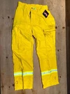 Crew Boss Nomex Wildland Fire Resistant Pants M32 Yellow Reflective 32X32 (E5). Fixed Price $89.95.