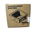 Potter Amseco 4BX1R 4BX-1 4270016 Fire Alarm Surface Mount Back (new In Box). Fixed Price $8.95.