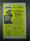 1953 Timken Silent Automatic Wall-flame Oil Burner Ad. Fixed Price $17.99.