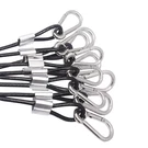 Bytiyar 10 Pcs 12 Inch Vinyl Cover Coated Stainless Steel Wire Rope Lanyard. Fixed Price $36.61.