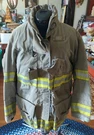 Vintage Retired Firefighter Gear Jacket Coat Used 44 X 32 Globe. Fixed Price $120.75.