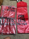 Fire Extinguisher Cover Brooks Equipment Part No. FEC3 Lot 01354 Red 31"X16". Fixed Price $19.95.