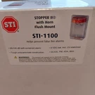 Safety Technology International STI-1100 Fire Alarms With Horn Red. Fixed Price $30.00.