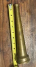 Vintage Elkhart Brass Mfg Co Fire Fighter Hose Nozzle Solid Water. Fixed Price $34.00.