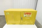 Eagle ADD-15 Yellow Flammable Safety Cabinet Gallon Liquid Piggyback. Fixed Price $522.49.