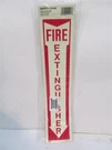Hy-ko FE-1, 4" 18" "fire Extinguisher" Glow The Dark Safety Sign, 10 Pack. Fixed Price $50.00.