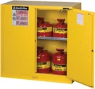 Justrite Gallon Self Close Flammable Storage Cabinet, Yellow, 893020. Fixed Price $1079.10.