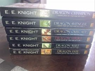 Complete Set Series - Lot Of 6 Age Fire Books By E.e. Knight Dragon Rule Fate. Fixed Price $45.00.
