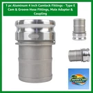 Versatile 4 Inch Aluminum Camlock Fitting - Perfect For Water And Oil Transport. Fixed Price $41.39.