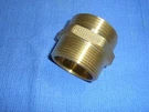 DMH1515F Brass Hex Nipple Fire Hose Adapter 1-1/2" Npt Nst Double Male Dixon. Fixed Price $24.20.