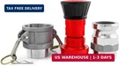 Fire Hose Nozzle, 2" Heavy Duty Npsh/npt Equipment Constant Flow Fog. Fixed Price $32.95.