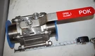 Pok Stainless Steel 4" 3-PIECE Fire Truck Ball Valve M/m (male Male) Npt. Fixed Price $169.00.