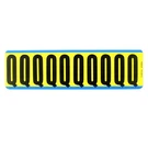 Panduit PCL200-Q Vinyl Cloth "q" Black & Yellow Wire Markers (5 Pack). Fixed Price $14.99.