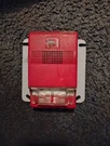 Edwards Est Genesis 24V Wall Mount Fire Alarm Red (G1R-HDVM). Fixed Price $100.00.