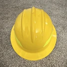 Bullard Wildland Fire Helmet Yellow FH911C With Ratcheting Suspension System. Fixed Price $40.00.