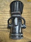 Vtg Elkhart 200SOS Fire Hose Fog Nozzle House Equipment Brass Mfg Co. Fixed Price $85.00.