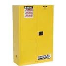 Justrite 942746 Manufacturing Yellow 18 Gauge Cr Steel Sure-grip Ex Flammable Sa. Fixed Price $2000.91.