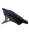 Vintage Fire Department Uniform Cap Hat Ws Darley Chicago Basketweave Wool Navy. Fixed Price $55.00.