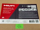 Hilti Fire Stop Protection System Cp 644 200/8INCH. Fixed Price $99.00.