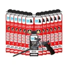 Seal Spray Fire/flame, Smoke, And Sound Block 23.4OZ Gun Foam With & Cleaner. Fixed Price $189.99.