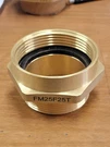 Dixon FM25F25T Brass Fire Equipment Hex Nipple 2-1/2" Nst Nh Female Npt. Fixed Price $56.99.