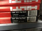 Hilti 3/4" Cps Top Seal, Fire Protection System #3425403, Box Of 10 Seals,. Fixed Price $21.99.