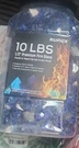 Nupick 10 Pound Fire Glass 1/2 Inch Reflective Blue With Pit G.... Fixed Price $27.99.