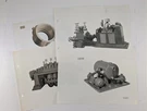 Vtg. 8X11 Photos Dayton-dowd Co. Quincy Il Industrial Fire Pumps Steampunk. Fixed Price $18.90.