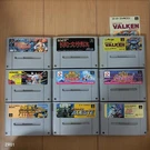 Super Famicom Lot Of 9 Cartridge Only. Fixed Price $49.99.