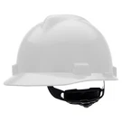 Msa White V Gard Ansi Osha Construction Safety Hard Hat 4 Pt Ratchet Suspension. Fixed Price $21.75.