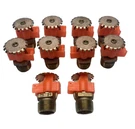Lot Of 10, Viking V532 Upright Sprinkler 3/4"NPT Brass, F3-XS. Fixed Price $148.98.