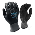 Radians Aqua RWG35L Water Resistant Nitrile Coated Gloves Lot Of 12 Pairs. Fixed Price $72.55.