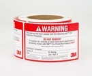 3M Firestop Identification Label, X In, 250/ROLL, Rolls/ca (case Of 4). Fixed Price $193.40.